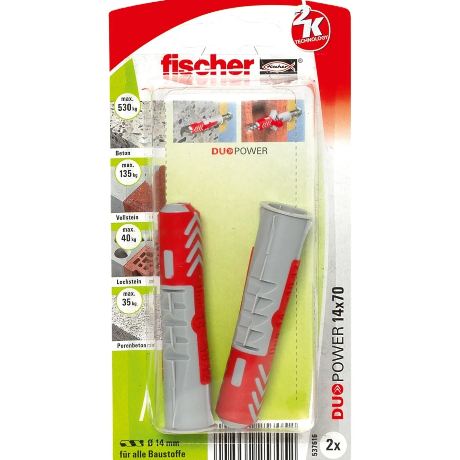 Fischer 2x DUOPOWER 14x70 - 537616