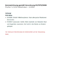 Fischer 1x GOW Klebehaken - 545950