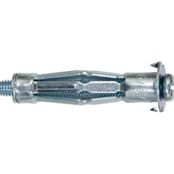 Fischer 50x Hohlraum-Metalldübel HM 6 x 65 mm S mit metrischer Schraube - 519782