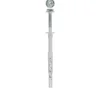 Fischer 50x Langschaftdübel SXRL 10 x 100 mm T mit Sicherheitsschraube - 522699