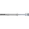 Fischer 50x Langschaftdübel SXR 10 x 80 mm T mit Sicherheitsschraube - 46263