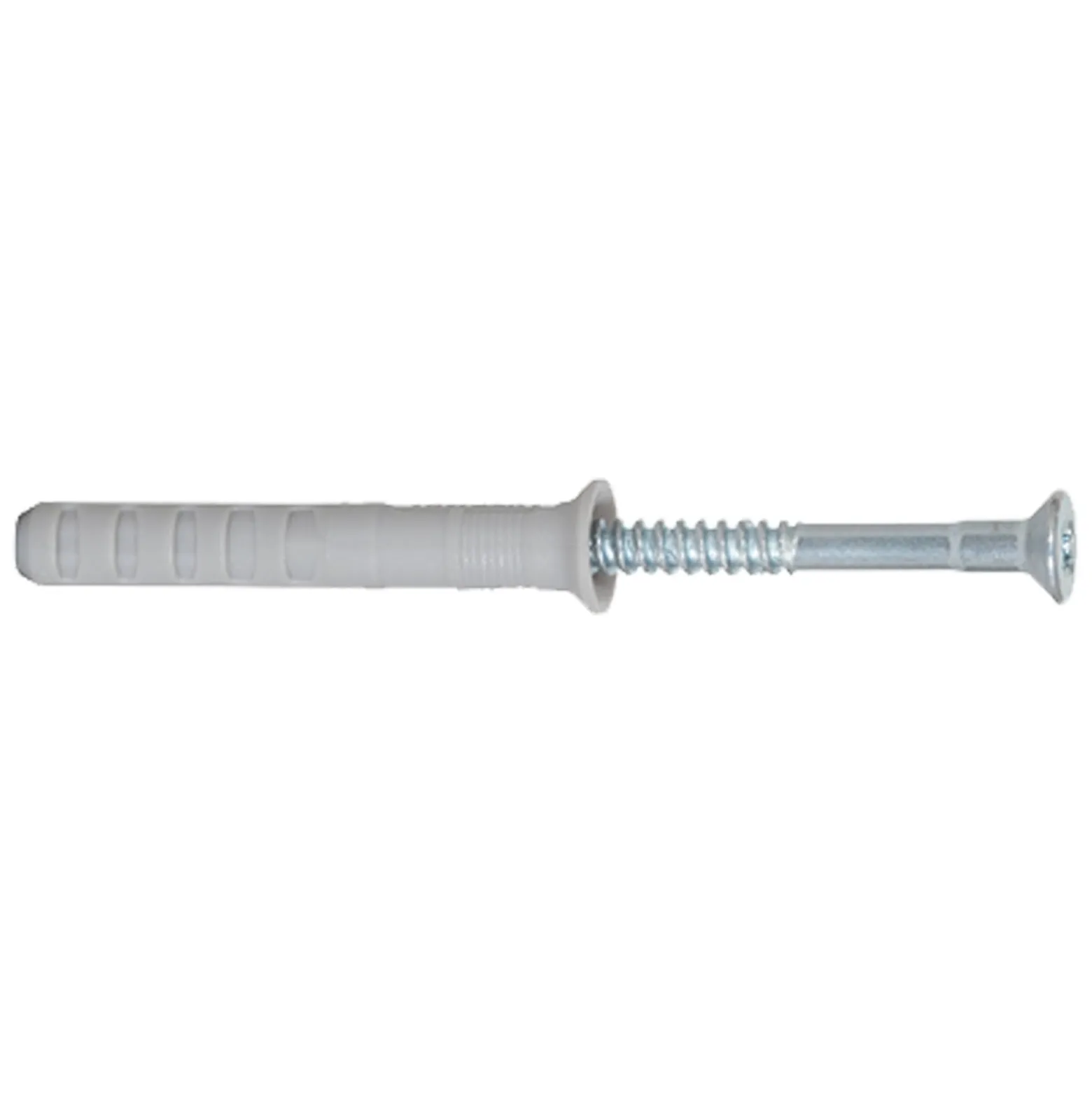 Fischer 100x Nageldübel N 6 x 80/50 S mit Nagelschraube - 48790