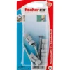Fischer 4x Plattendübel PD 12 S mit Schraube - 33806