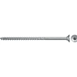Fischer 200x Power-Fast II FPF II CTX25P 5 x 50 mm BC Senkkopf mit Innenstern TX25 Teilgewinde galvanisch verzinkt blau passiviert - 670343