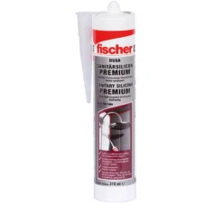 Fischer 1x Sanitärsilicon 310 ml DSSA TP transparent - 053100