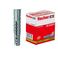 Fischer 50x Universaldübel UX 8x50 R - 062762