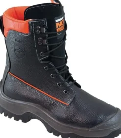 Forstsicherheitsstiefel NoRisk Größe 46 schwarz / orange - 39113-46