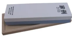 Friedrich Müller Abziehstein L 200 x B 60 x H 30 mm 400 / 1.000 im Holzkasten - 843407