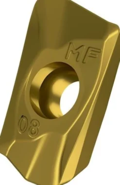 Fräswendeschneidplatte ISO ADMX 11T308SR-MF:M8340 D.2,9mm PVD beschichtet Gold