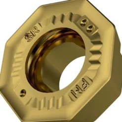 Fräswendeschneidplatte ISO ODKT 0505ADSR-FM:M8330 D.5,5mm PVD beschichtet Gold