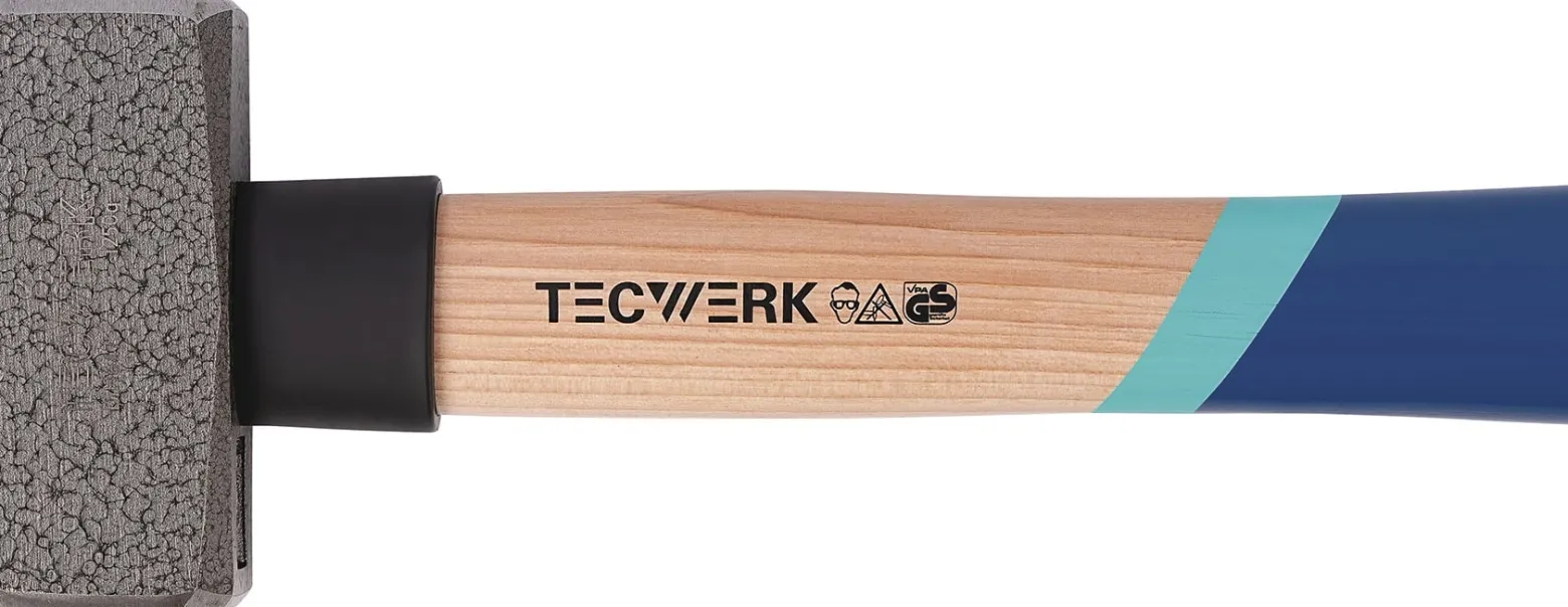 Fäustel Kopf-G.1250g Hickory Stielschutzhülse TECWERK