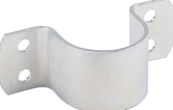 GAH Alberts Rohrschelle L 119 x B 40 x H 44 mm Stahl galv. gelb verz. f. Rohre 44,5 mm 1 3/4” - 216665