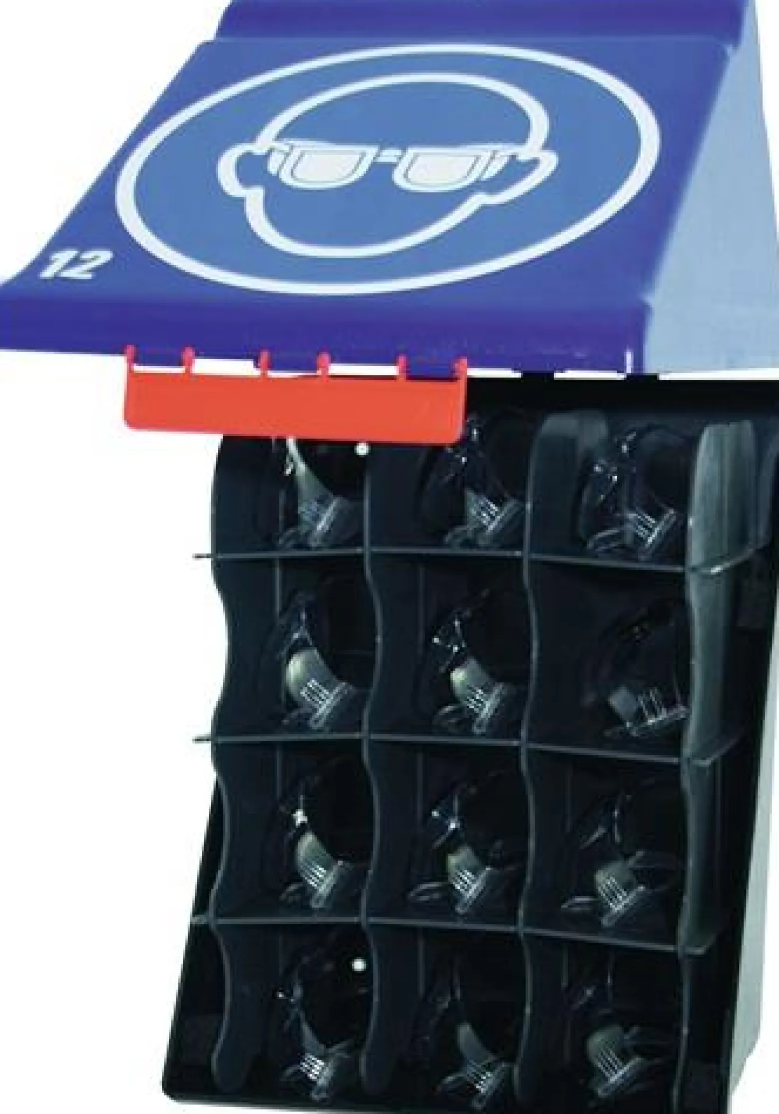 GEBRA Sicherheitsaufbewahrungsbox SecuBox - Maxi 12 blau - 4902100