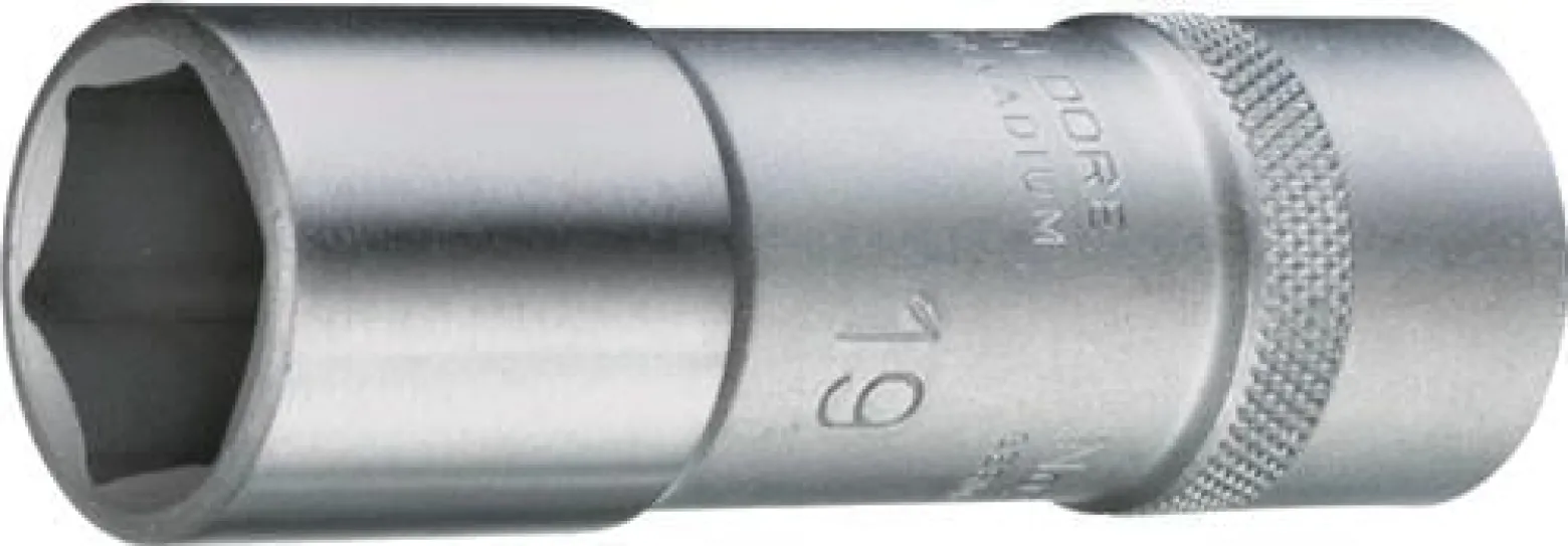 Gedore Steckschlüsseleinsatz 19 L 1/2 ″ 6-kant SW 10 mm - 1718738