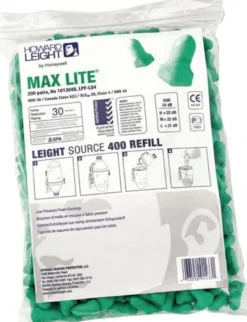 Gehörschutzstöpsel MAXIMUM LITE REFILL LS400 EN352:2020 SNR 34 dB 200PA/Pk.