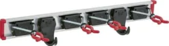 Gerätehalter Länge Führungsschiene 500 mm 2 Haken 4 Halter Aluminium - 04.02.2005
