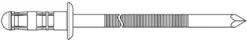 GESIPA Blindniet PolyBulb Nietschaft d x l 4,8 x 16 mm - 1450474