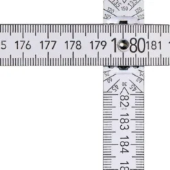 Gliedermaßstab L.2m B.16mm mm/cm EG III Buche weiß BMI