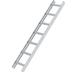 Günzburger Steigtechnik Dachleiter Alu Natur 7 Sprossen - 011112