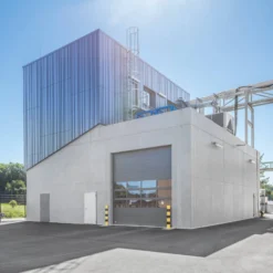 Günzburger Steigtechnik einzügige Steigleiter mit Rückenschutz (Bau) Aluminium blank 5,96 m - 0510100