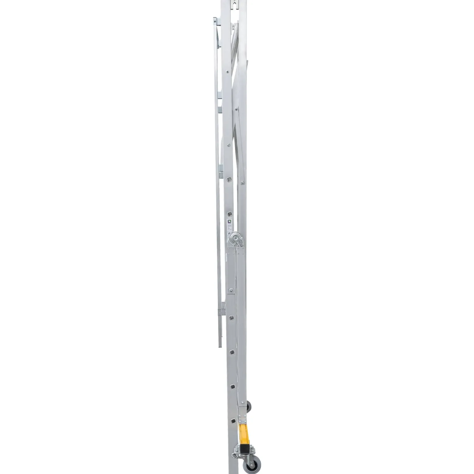 Günzburger Steigtechnik Plattformleiter klappbar und fahrbar 5 Stufen Querrohr B= 1 m - 052305