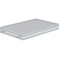 Günzburger Steigtechnik Plattform Aluminium geriffelt Plattformlänge 1,26 m - 632101