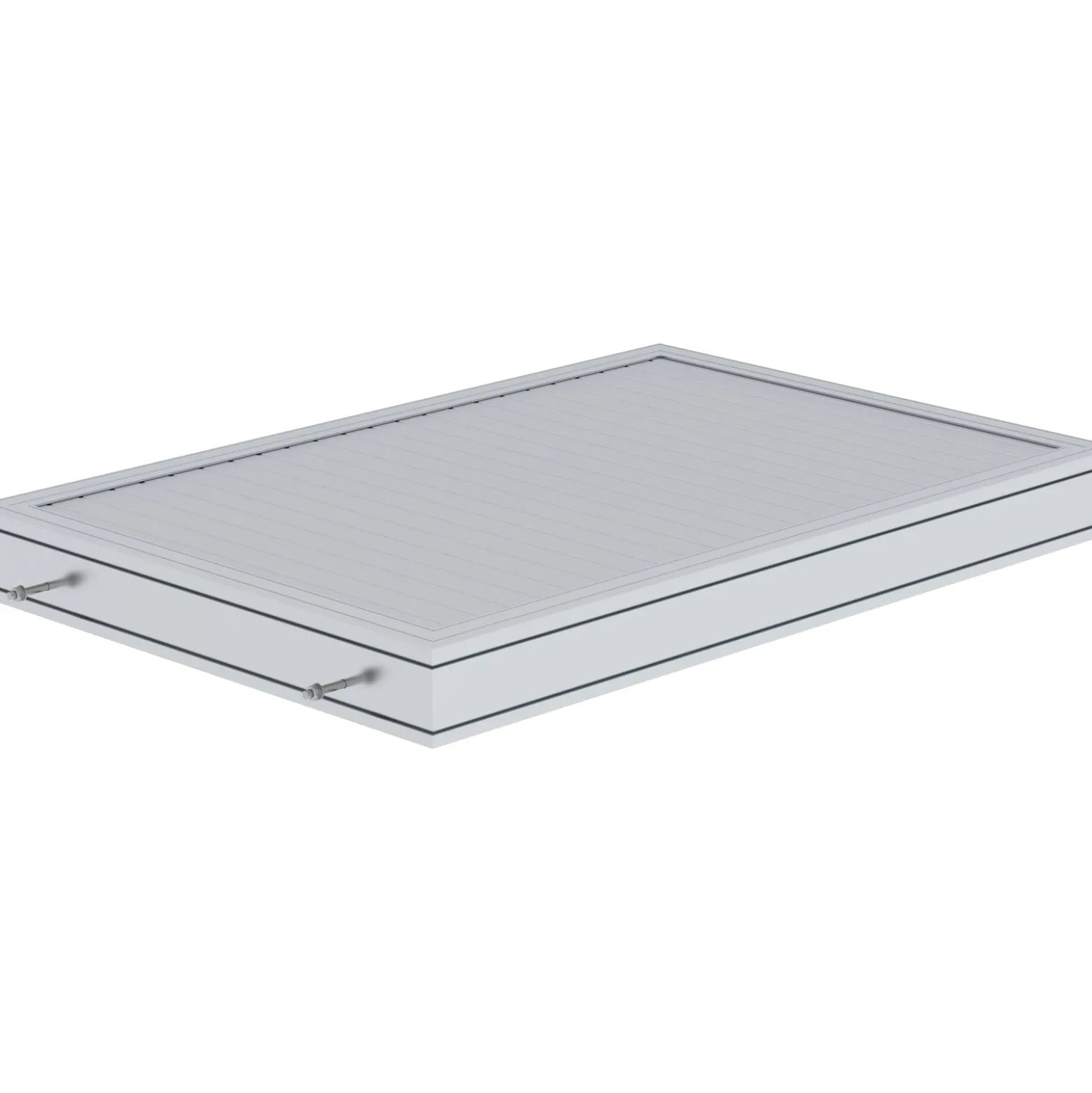 Günzburger Steigtechnik Plattform Aluminium geriffelt Plattformlänge 1,26 m - 632101
