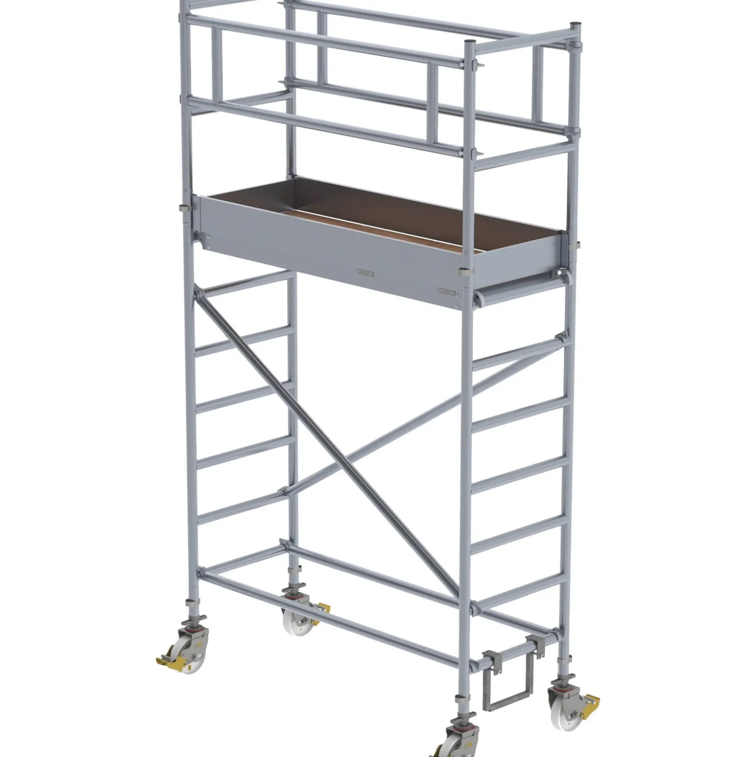 Günzburger Steigtechnik Rollgerüst 0,75 x 1,8 mPlattformhöhe 2,35 m - 170235