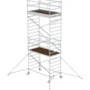 Günzburger Steigtechnik Rollgerüst 1,35 x 2,45 m mit Ausleger & Doppel-Plattform Plattformhöhe 5,35 m - 168535