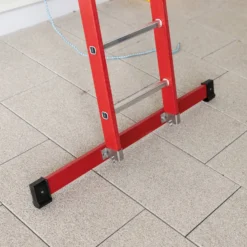 Günzburger Steigtechnik Sprossen-Schiebeleiter 2tlg. GFK mit Standard-Traverse 2 x 10 Sprossen - 036610