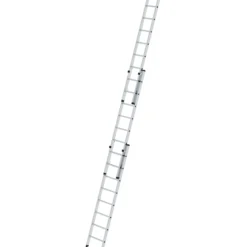 Günzburger Steigtechnik Sprossen-Schiebeleiter 3tlg. ohne Traverse 3 x 8 Sprossen - 020308
