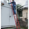 Günzburger Steigtechnik Sprossen-Anlegeleiter GFK ohne Traverse 10 Sprossen - 036010