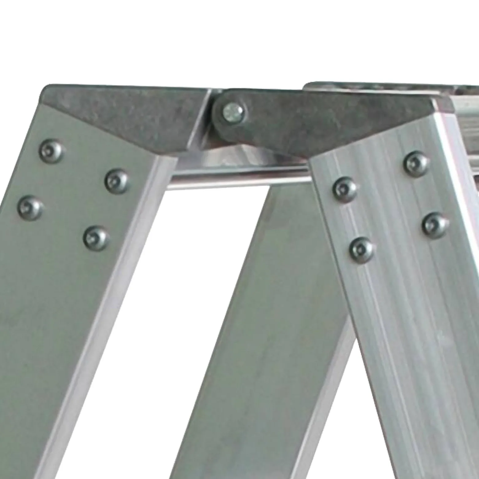 Günzburger Steigtechnik Stufen-Stehleiter beidseitig begehbar 2 x 3 Stufen - 040206