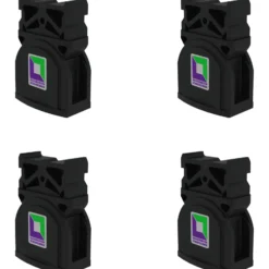 Günzburger Steigtechnik 4x nivello-Innenschuh Baujahr 2005 - 2018 58 x 25 mm - 019201