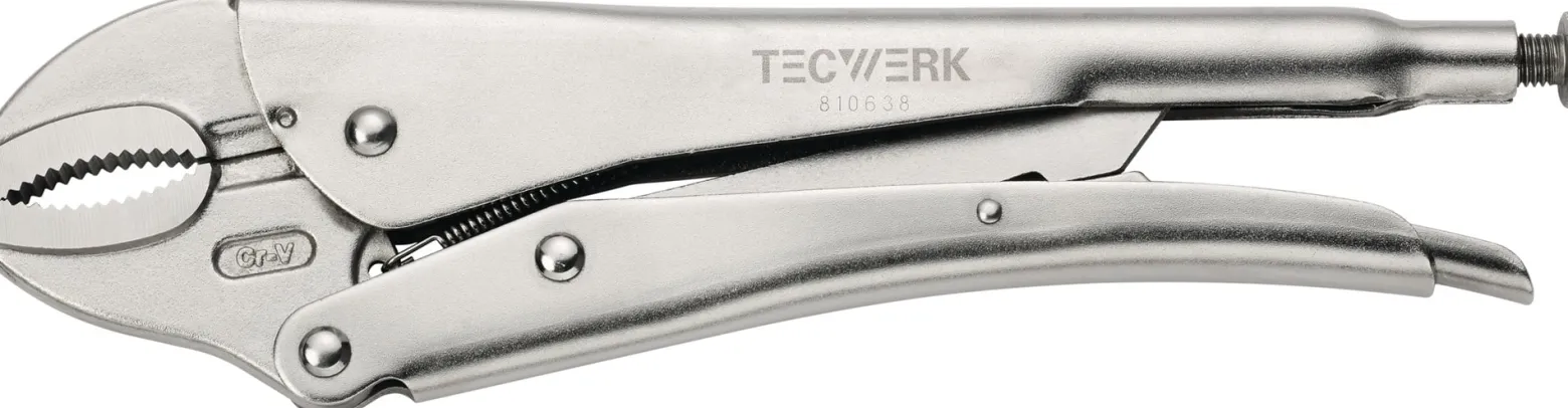 Gripzange Gesamt-L.300mm Spann-W.max.65mm TECWERK