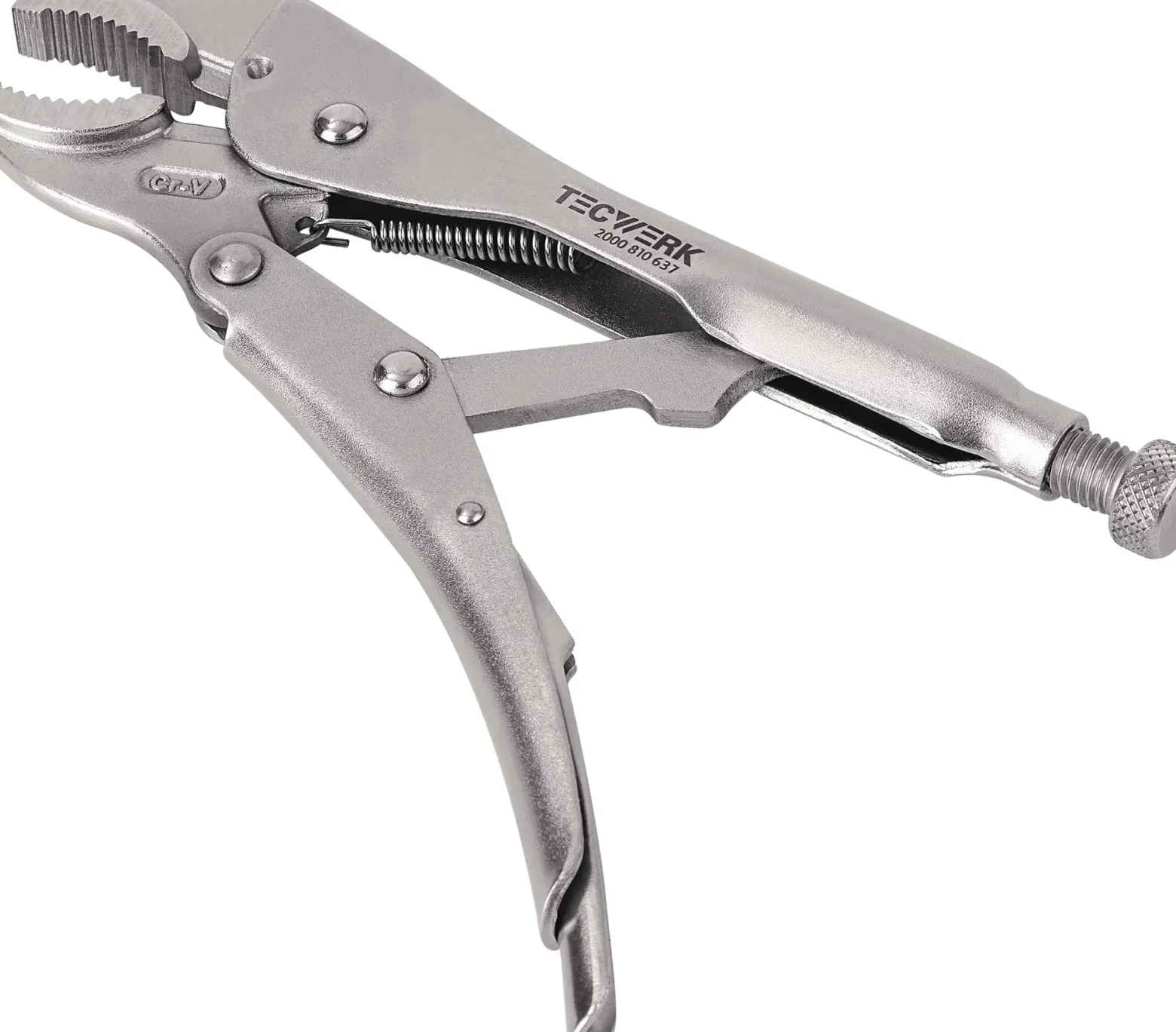 Gripzange Gesamt-L.180mm Spann-W.max.35mm TECWERK