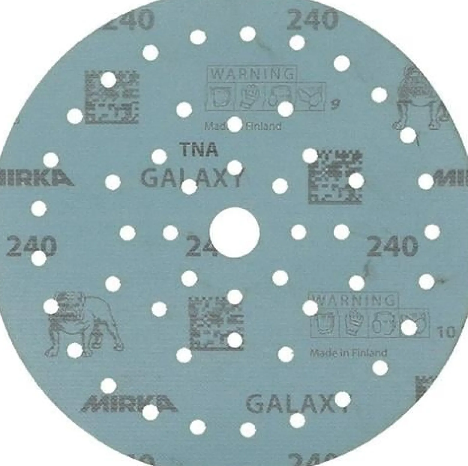 Haftschleifscheibe GALAXY Grip Multifit 150mm K.240 f.HO/Metall/Lack/Ku.