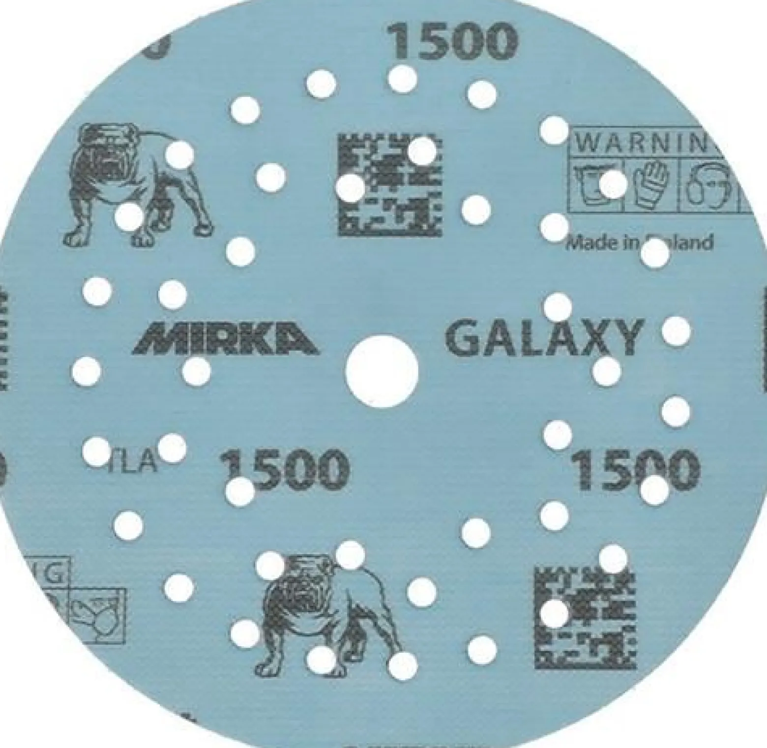 Haftschleifscheibe GALAXY Grip Multifit 125mm K.1500 f.HO/Metall/Lack/Ku.