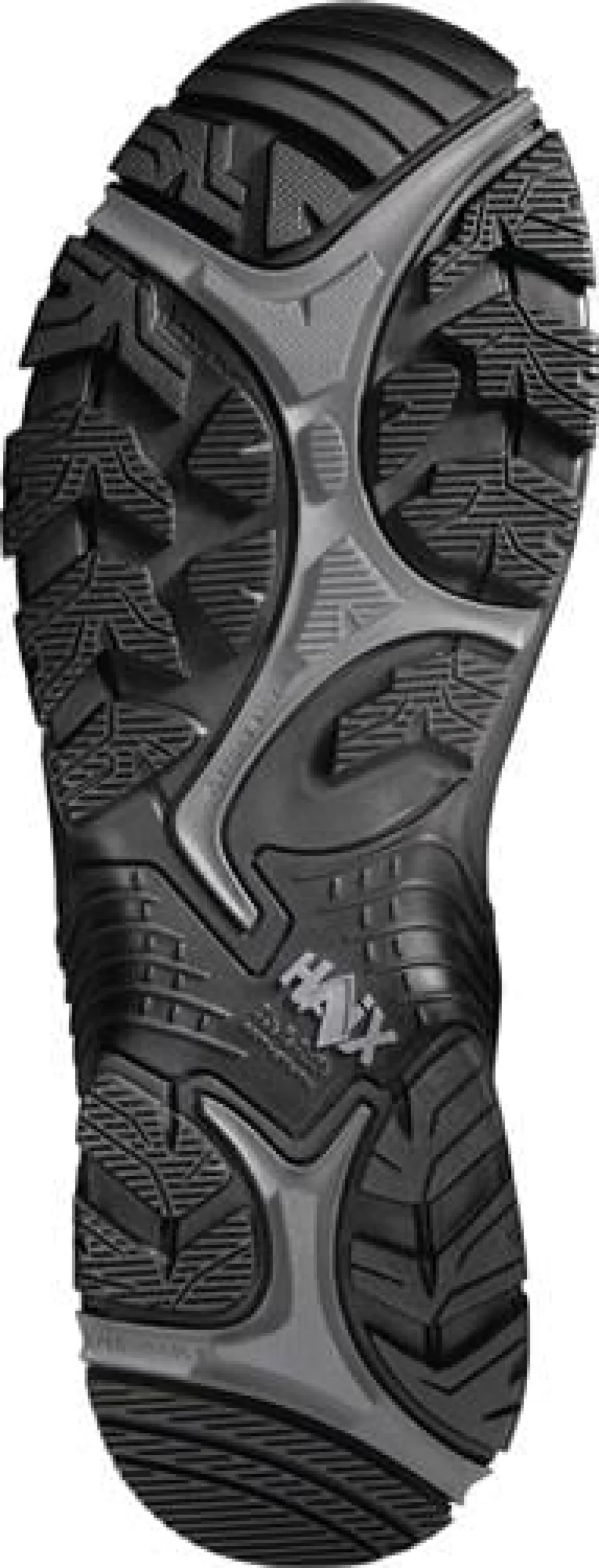 Haix Sicherheitsschuh BE Safety 61.1 Größe 9 (43) schwarz / silber - 610005-9 (43)