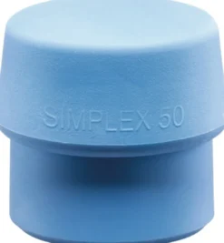 HALDER Schonhammerkopf SIMPLEX Kopf 80 mm TPE-soft blau weich - 3201080