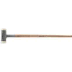 Halder SUPERCRAFT-Vorschlaghammer rückschlagfrei mit Hickorystiel Ø 80 mm / 4 kg Nylon - 3366.081