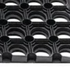 HAMAT Fußmatte offene Ringe schwarz Gummi - 3502402007