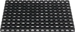 HAMAT Fußmatte offene Ringe schwarz Gummi - 3502402007