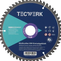 Handkreissägeblatt AD 210mm Z.54 HLTCG Schnitt-B.2,4mm TECWERK