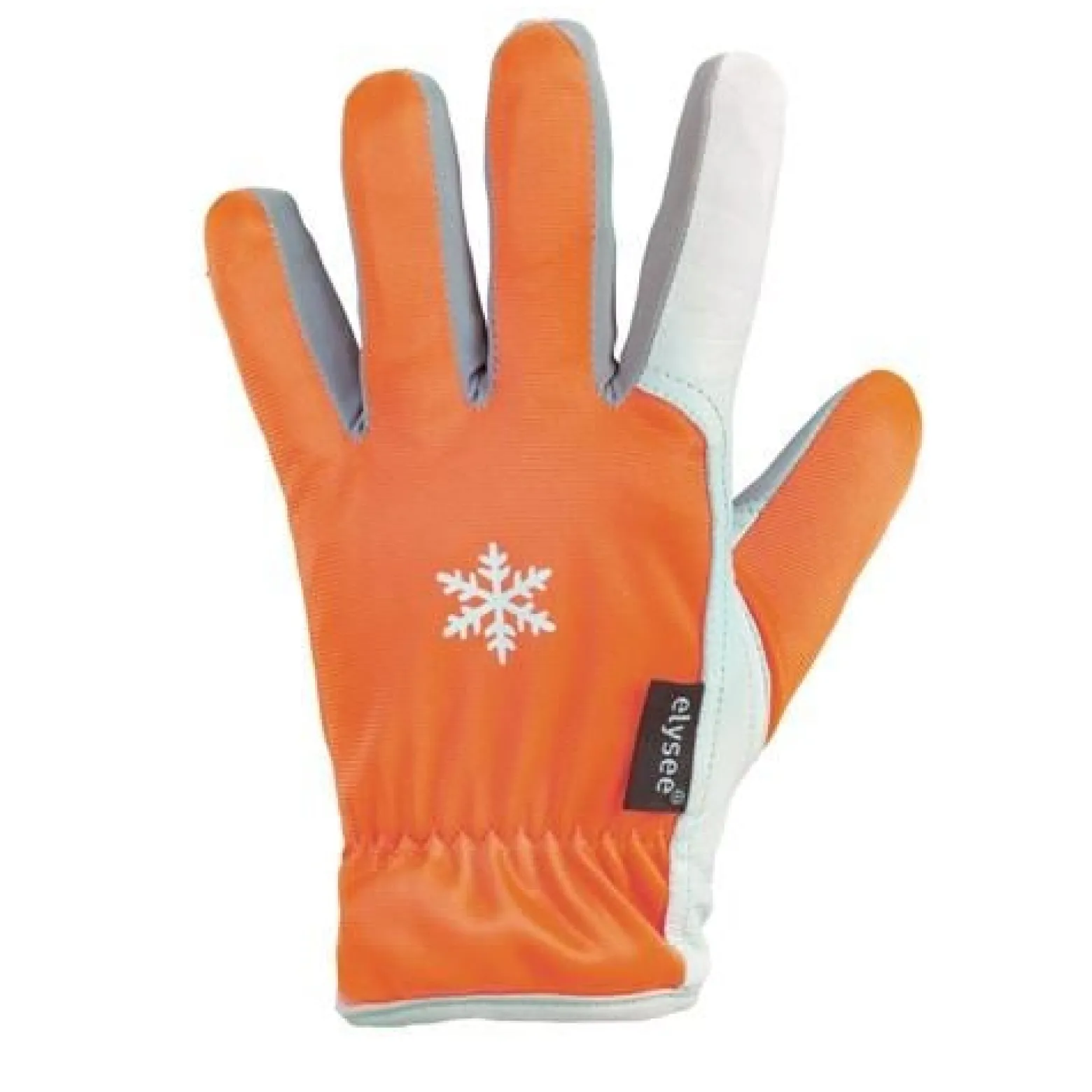 Handschuhe GROEDEN Gr.9 orange/silber-grau EN 388,EN 511 PSA II ELYSEE