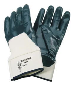 Handschuhe Neckar Gr.10 blau Nitrilteilbeschichtung EN 388 PSA II TECWERK