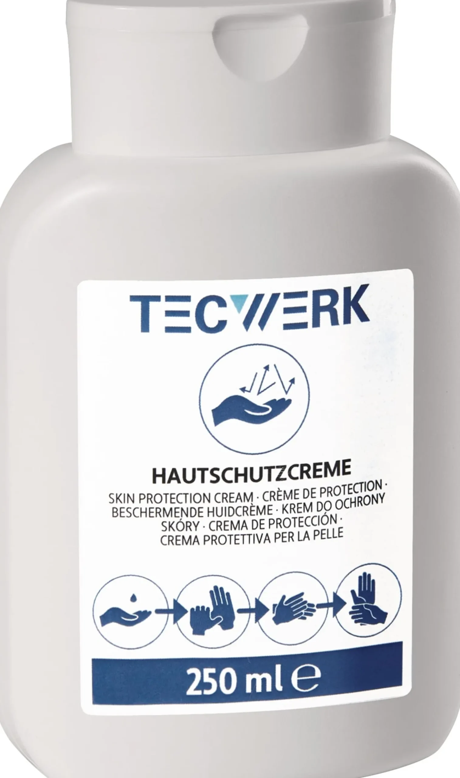Hautschutzcreme 250ml silikonfrei,parfümiert 24 TECWERK