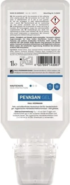 Hautschutz Pevasan Gel 1l Softflasche PAUL VOORMANN