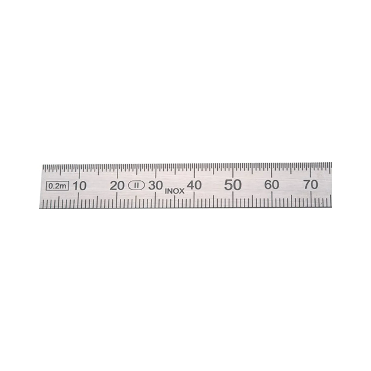 HELIOS PREISSER Stahlmaßstab L.1500mm STA biegsam Teilung B =mm/1/2mm - 460230