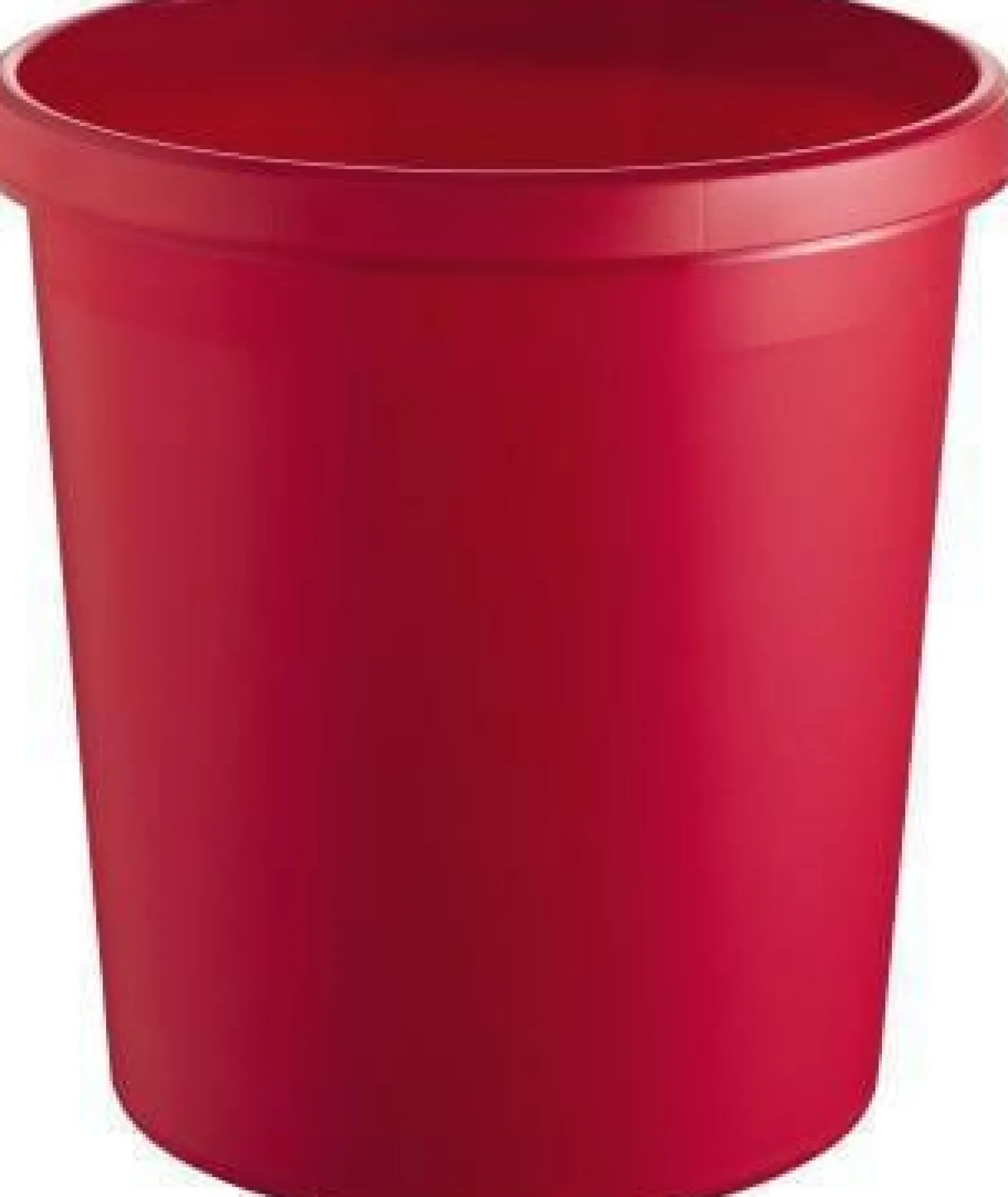 helit Papierkorb H6105825 18l rund Kunststoff rot